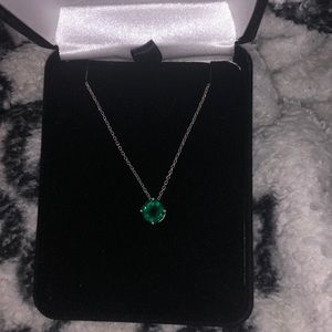 Kay Jewlers emerald necklace